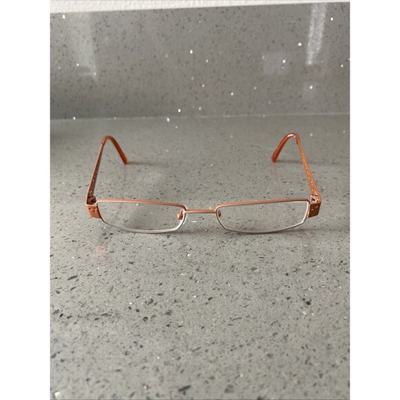 Kashiyama Eyewear Eyeglasses Frames ONLY BI 85 50-18-135 200 orange Japan - Picture 3 of 7